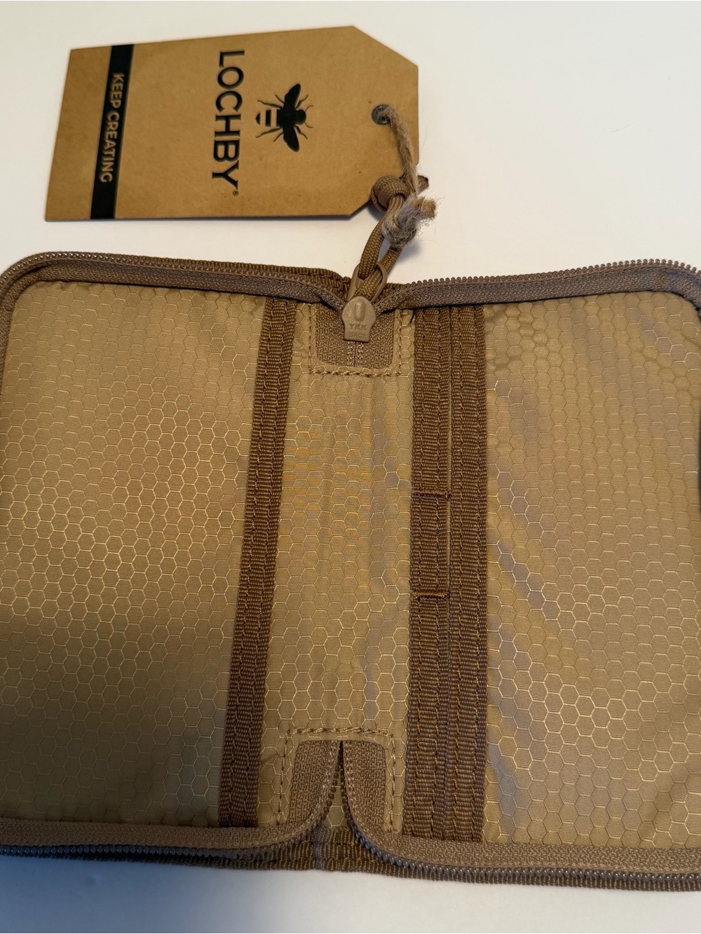 NWT Lochby Mini Field/Pocket Journal in Navy Blue Zipper Cover - Picture 5 of 9